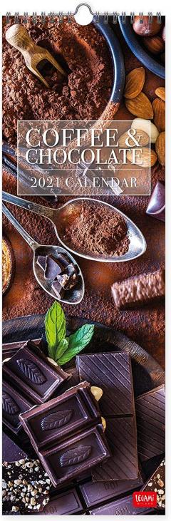 Calendar 2021 - Coffee and Chocolate, 16x49 cm