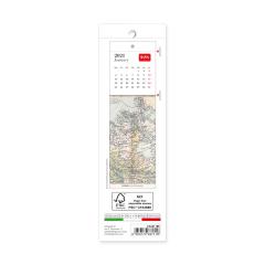 Calendar 2021 - Bookmark - Travel, 5.5x18 cm