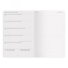 Agenda 2021 - Medium Weekly Planner 12 Months - Cats