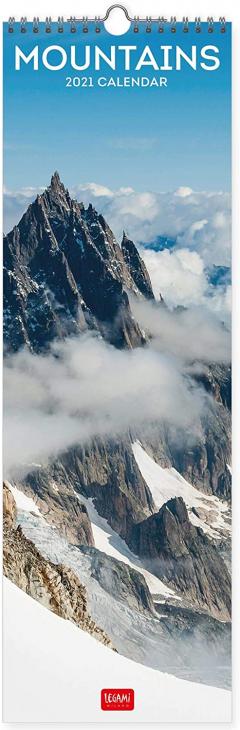 Calendar 2021 - Mountains, 16x49 cm