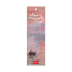 Calendar 2021 - Bookmark - Claude Monet, 5.5x18 cm