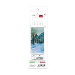 Calendar 2021 - Bookmark - Claude Monet, 5.5x18 cm