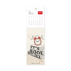 Calendar 2021 - Bookmark - Book Lover`s, 5.5x18 cm