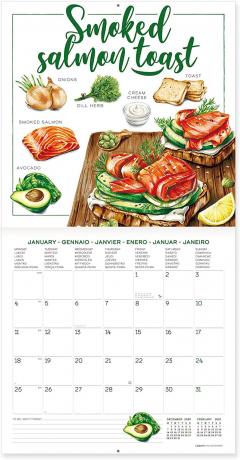 Calendar 2021 - Bon Appetit, 30x29 cm