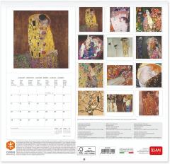 Calendar 2021 - Gustav Klimt, 30x29 cm