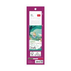 Calendar 2021 - Bookmark - Alice in Wonderland, 5.5x18 cm