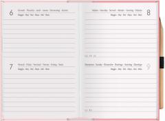 Agenda 2021 - Mini 2-Day Diary 12 Months - Panda