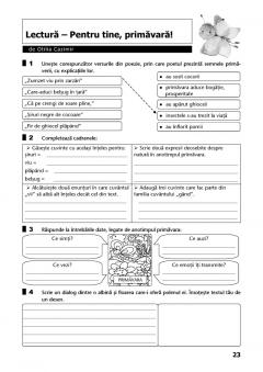 Calatorie prin lumea textelor literare, Semestrul II, A