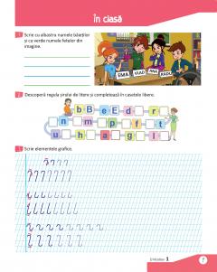 Comunicare in limba romana - Caietul elevului, clasa I (Varianta - Pitila Mihailescu)