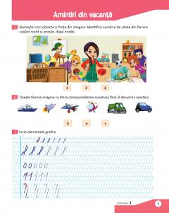 Comunicare in limba romana - Caietul elevului, clasa I (Varianta - Pitila Mihailescu)