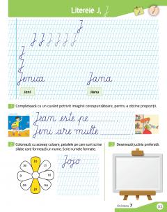 Comunicare in limba romana - Caietul elevului, clasa I (Varianta - Pitila Mihailescu)