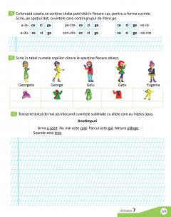 Comunicare in limba romana - Caietul elevului, clasa I (Varianta - Pitila Mihailescu)