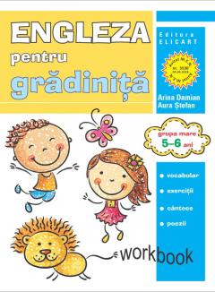 Limba engleza pentru gradinita, grupa mare, workbook