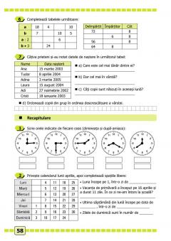 Matematica si explorarea mediului - caiet de lucru, clasa a II-a, partea 2 (E1)