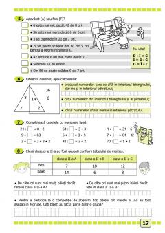 Matematica si explorarea mediului - caiet de lucru, clasa a II-a, partea 2 (E1)