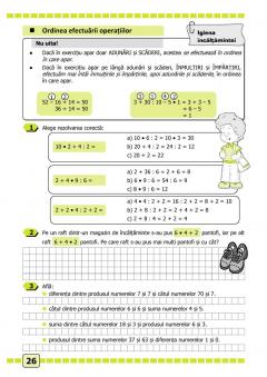 Matematica si explorarea mediului - caiet de lucru, clasa a II-a, partea 2 (E1)