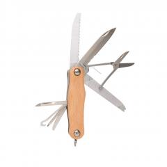 Briceag multifunctional - Wood Pocket Knife