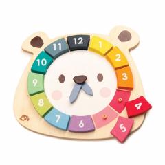 Jucarie din lemn - Bear Colors Clock