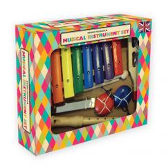 Set - Musical Gift Set in a Printed Box, Harlequin