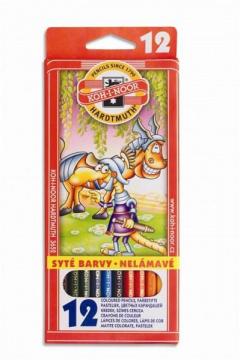 Creioane colorate, Monstri Spatiali, 12 culori
