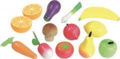 Set jucarii - Fructe si legume din lemn