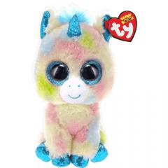 Jucarie de plus - Blue Blitz  Unicorn, 15 cm