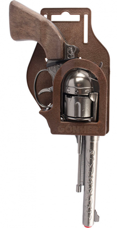 Jucarie - Pistol Cowboy cu toc, 12 capse