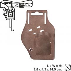 Jucarie - Pistol Cowboy cu toc, 12 capse