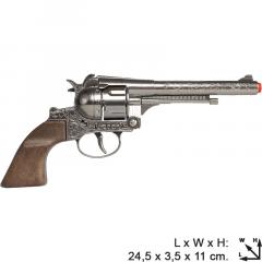 Jucarie - Pistol Cowboy cu toc, 12 capse