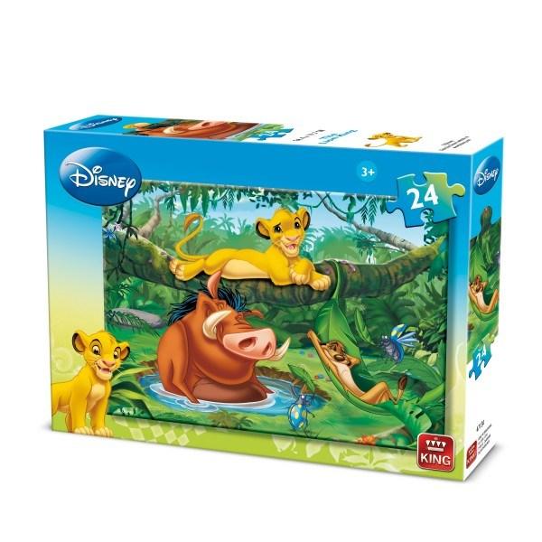 Puzzle Disney Lion King - Regele Leu 24 piese - Jad Flamande