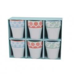 Set de 6 cesti ceai japonez Colored