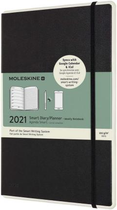 Agenda 2021 - Smart Planner - Large, Hard Cover - Black