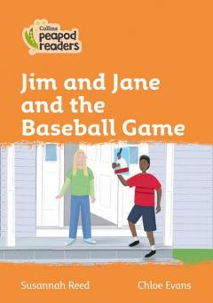 Coperta cărții Level 4 - Jim and Jane and the Baseball Game