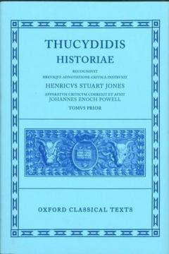Coperta cărții Thucydides Historiae Vol. I: Books I-IV