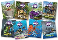 Coperta cărții Project X Code: Jungle Trail & Shark Dive Pack of 8