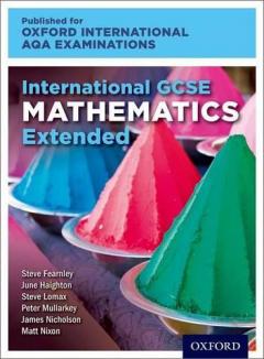 Coperta cărții Oxford International AQA Examinations: International GCSE Mathematics Extended