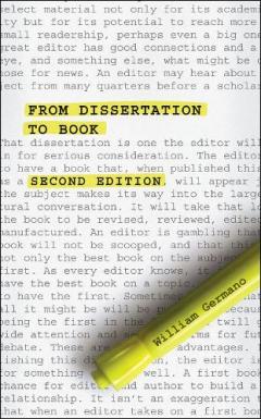 From Dissertation to Book, Second Edition