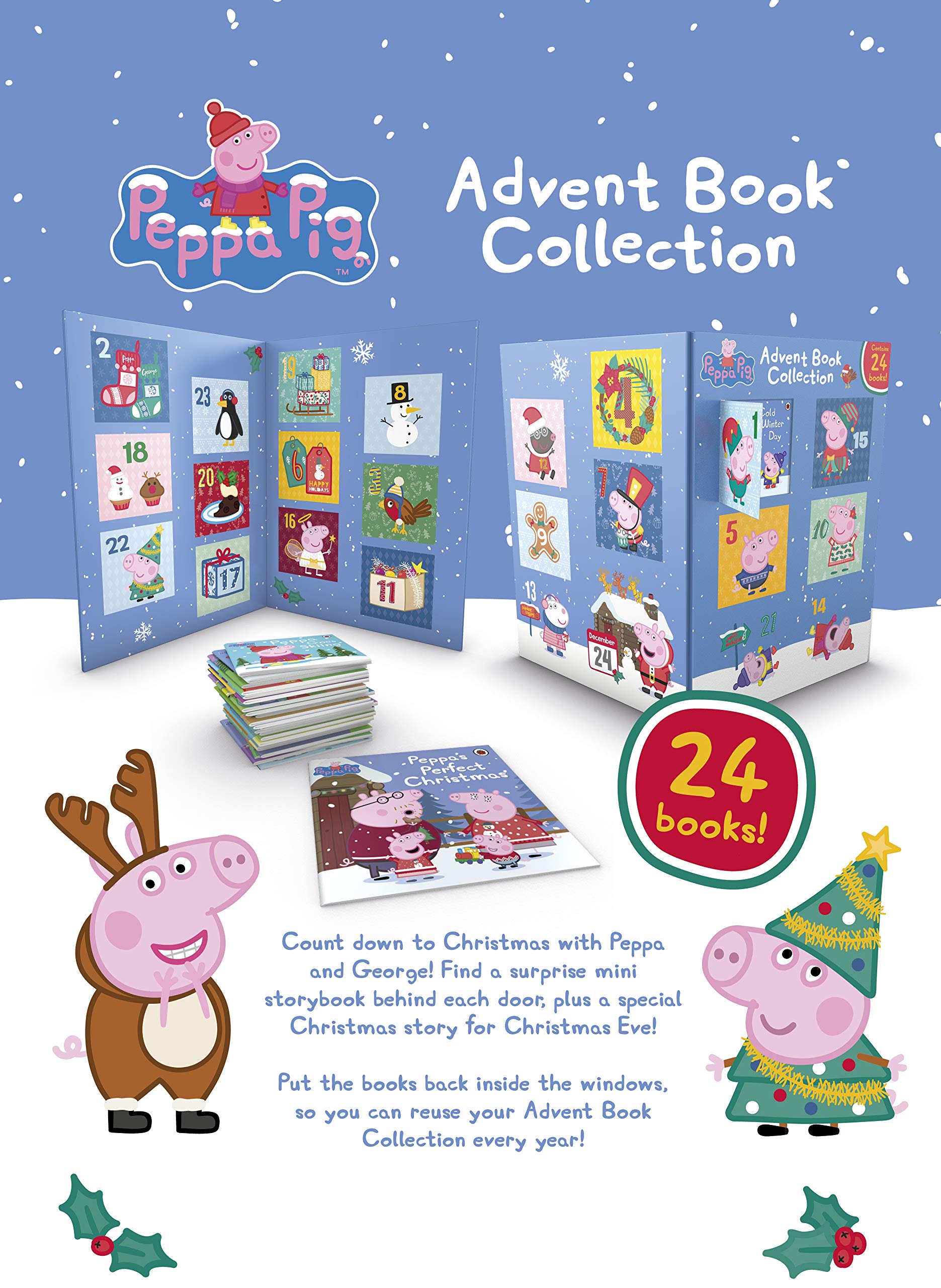 Peppa Pig Advent Book Collection