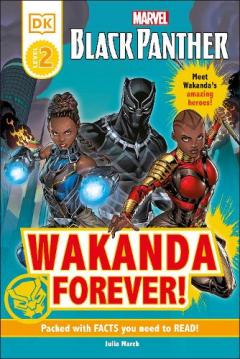 Coperta cărții Marvel Black Panther Wakanda Forever!