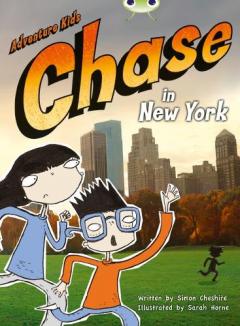 Coperta cărții Bug Club Independent Fiction Year Two Orange A Adventure Kids: Chase in New York