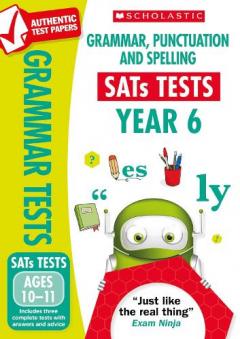 Coperta cărții Grammar, Punctuation and Spelling Test - Year 6