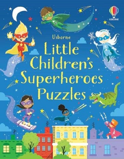Little Children&#039;s Superheroes Puzzles