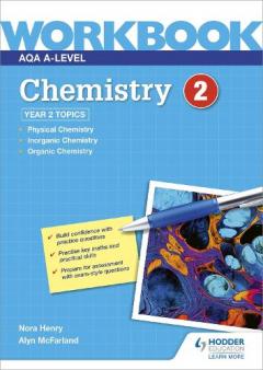 Coperta cărții AQA A-level Chemistry Workbook 2