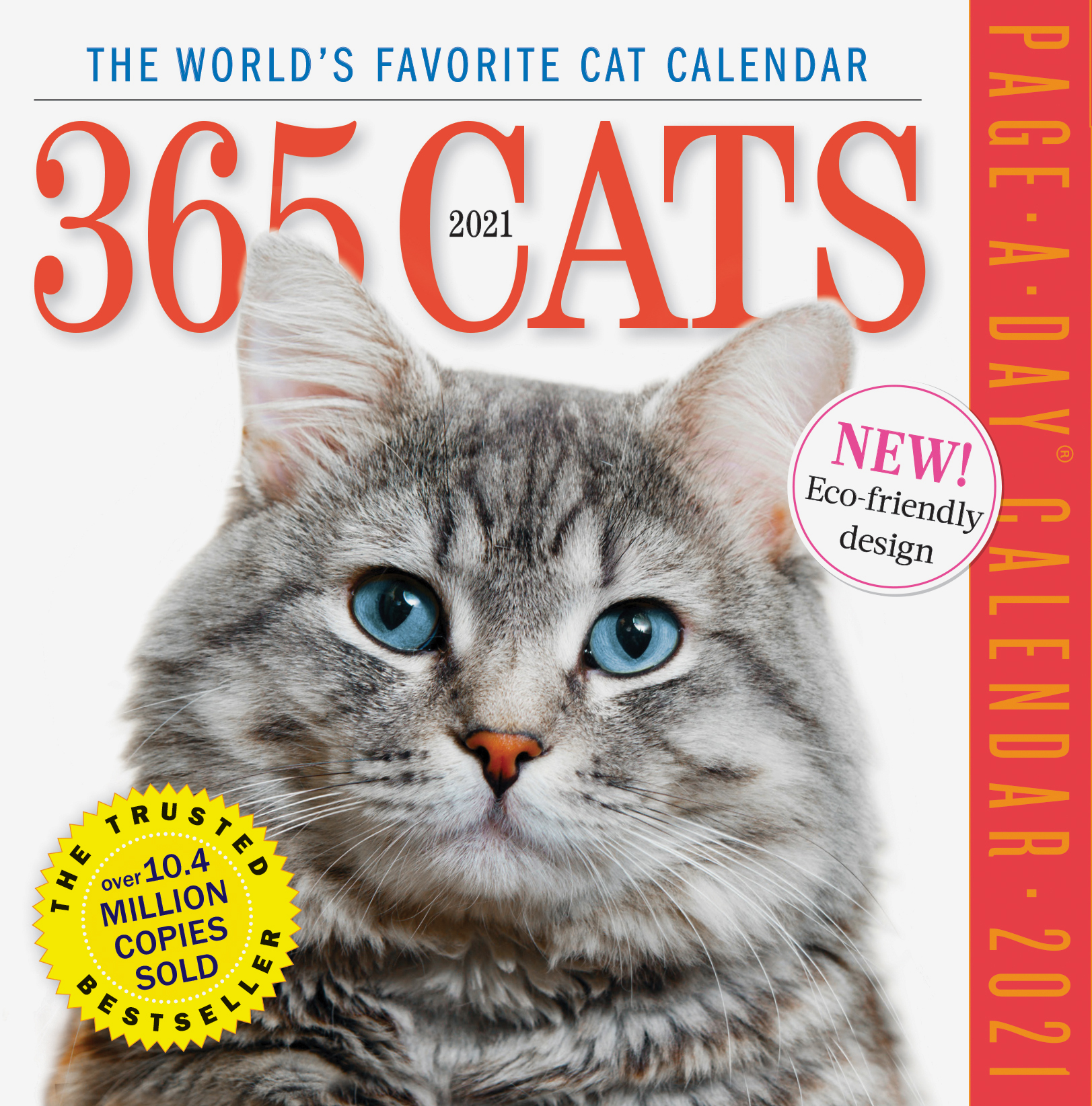 Calendar 2021 365 Cats PageADay Workman Publishing