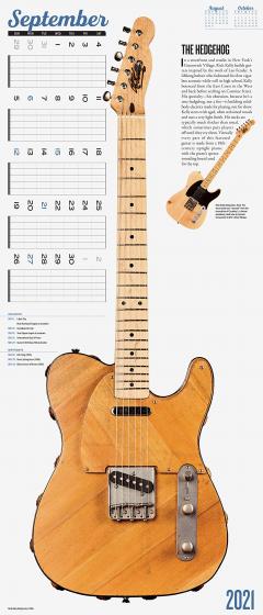 Calendar 2021 - Guitars 