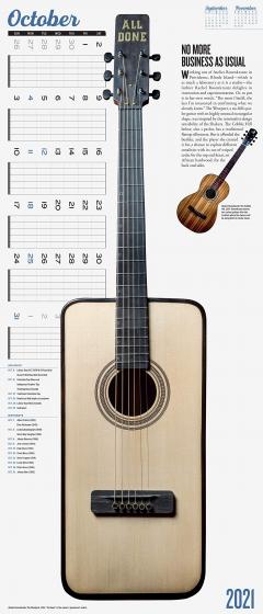 Calendar 2021 - Guitars 