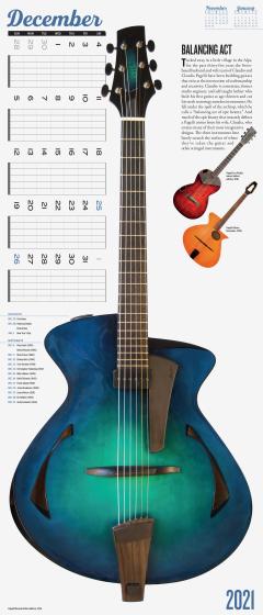 Calendar 2021 - Guitars 