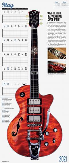 Calendar 2021 - Guitars 