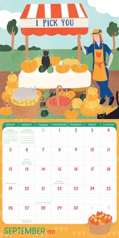 Calendar 2021 - Crazy Cat Lady - Mini 