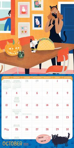 Calendar 2021 - Crazy Cat Lady - Mini 
